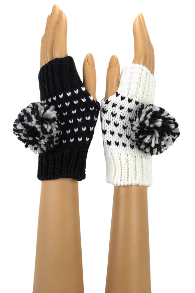 Black and White Wrist Lengt...