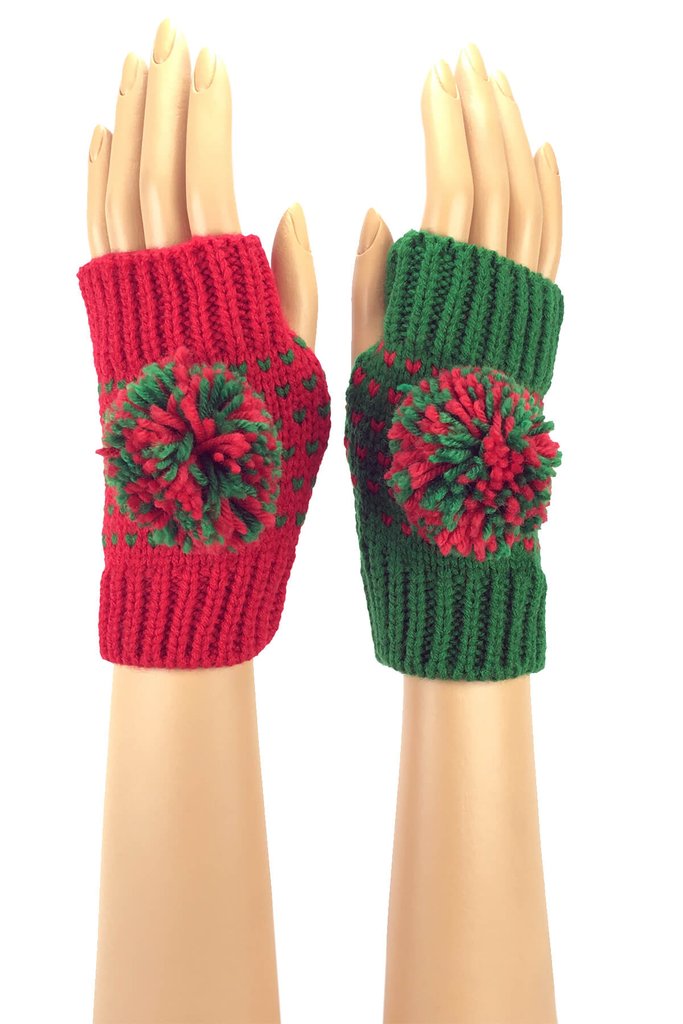 Red and Green Wrist Length ...