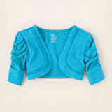 ruched dressy shrug