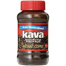 Kava Instant Coffee, 4 Ounce Glass Jar