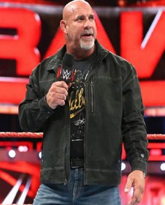 Wwe Goldberg Black Cotton J...