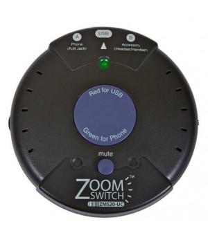 Zoomswitch headset with MUTE