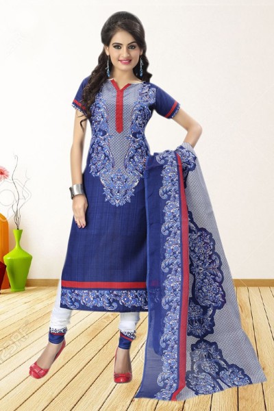 THANKAR BLUE PRINTED POLYCO...