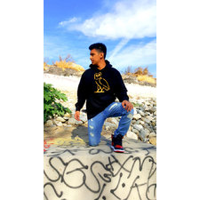 OVO Owl Drake Sweater; Black and Gold Logo