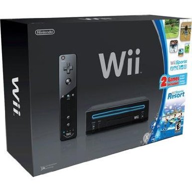 Nintendo Wii Console Black ...
