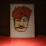 Badmeri Turban on Moustached Man | Zarood