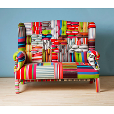 Striped Wing patchwork sofa