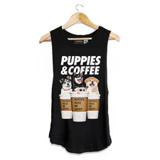 Puppies & Coffee | Sleeveless