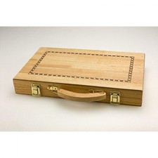 15in Walnut Backgammon Set