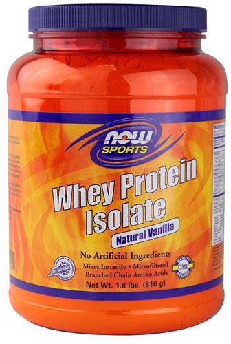 Now Foods Whey Isolate Vani...
