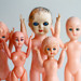 Antique Plastic Dolls with ...