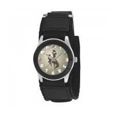 Wyoming Cowboys NCAA Kids Rookie Series watch (Black)