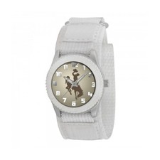 Wyoming Cowboys NCAA Kids Rookie Series Watch (White)