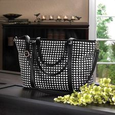 Checkered Tote Bag