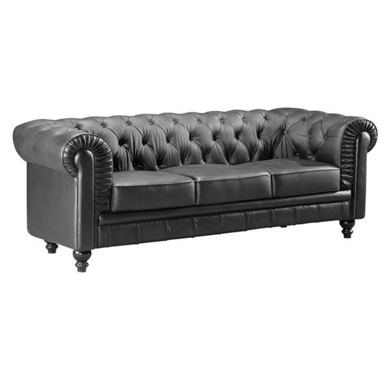 Sofa in Black - Mid Century...
