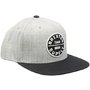 Brixton-Mens-Oath-III-Snapback-Hat-Heather-GreyBlack-One-Size-0