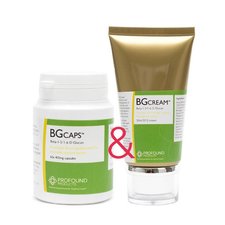 Beta Glucan Combo: BG-Cream™ (50ml)   BG-Caps™ (60 x 400mg capsules)