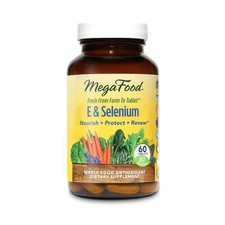 MegaFood, DailyFoods, E & Selenium, 60 Tablets