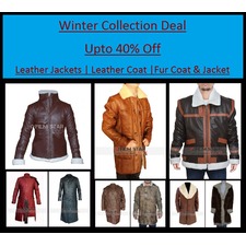 Winter Leather Jackets Collection at Our Store