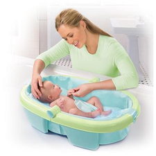 Summer Infant Newborn-to-Toddler Fold Away Baby Bath
