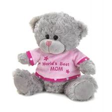  Worlds Best Mom Bear Plush