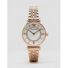  Emporio Armani Gold T Bar Watch AR1909