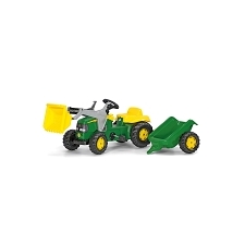 John Deere Riding Tractor With Trailer