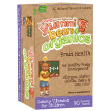 Yummi Bears Organics - Brain Health with DHA 