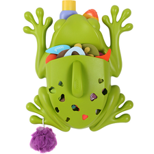 Frog Pod Bath Toy Scoop, Drain and Storage