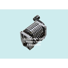 Numbering Machine 11in Didde 7 Digits Straight Forward