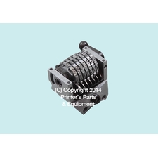 Numbering Machine 16.7in Morgana 7 Digits Convex Backward