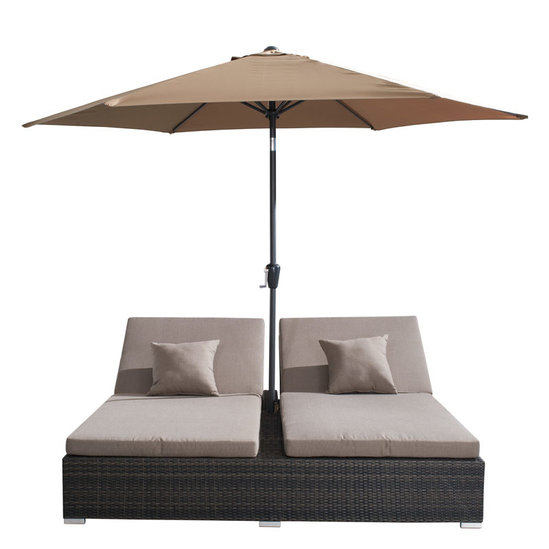 Outdoor Double Chaise Loung...
