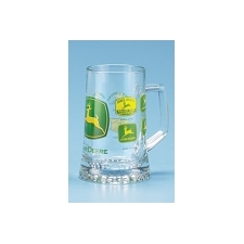 John Deere Historical Trademark Glass Mug