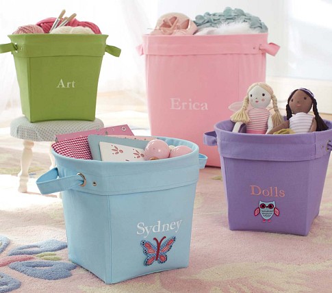 Canvas Buckets with Patches...