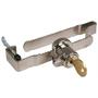Glass Showcase Lock (Ratchet Lock For Glass Cabinet Display) - For Heavy Usage