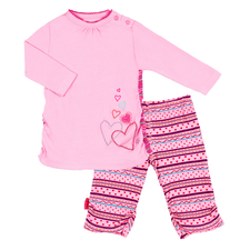 Kushies Girly Girl Tunic & Tight Set | Pink