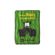 John Deere 60" x 50" Hug Tractor Blanket