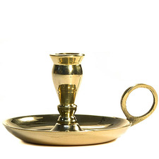 2 Inch Mini Brass Chamberstick