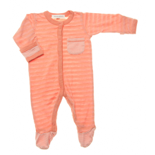 Sorbet Collection Footie in Orange by Paige Lauren