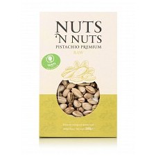 Ελληνικό κελυφωτό ωμό & ανάλατο φυστίκι "Nuts 'n Nuts" 230g