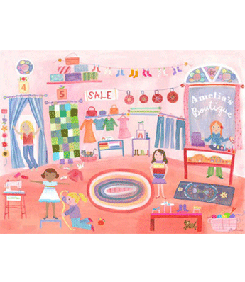 Boutique Canvas by Oopsy Daisy