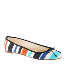 Classic printed ballet flats