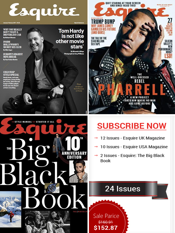 Buy Top Esquire Magazine (U...