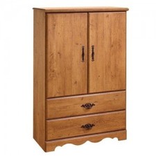 South Shore Furniture, Prairie Collection, Armoire, Country Pine