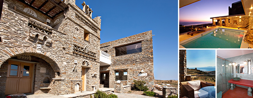 Tinos Habitart - Yellow House