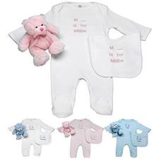 Personalised Babygrow & Bib Set - PetitePeople, Clothes