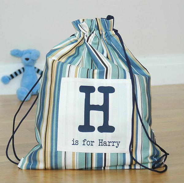 Boy's Personalised Kit Bags...