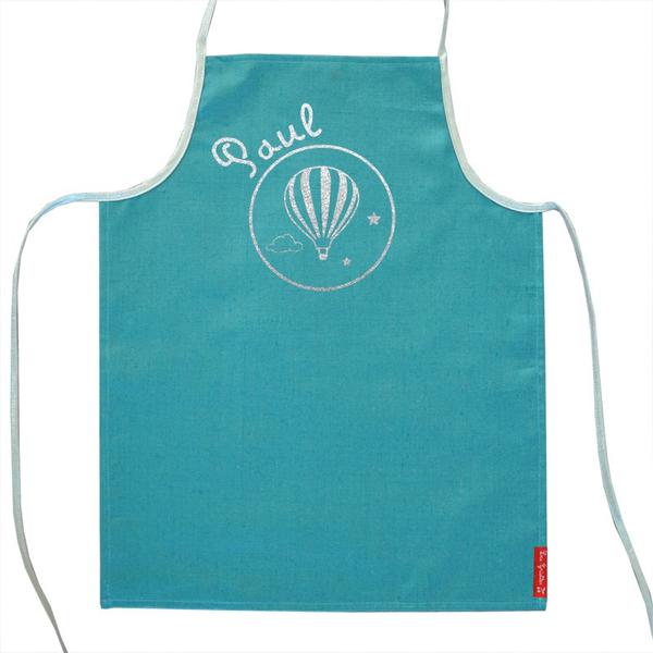 Green Personalised apron wi...