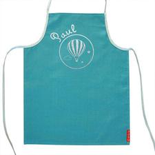 Green Personalised apron with silver prints - PetitePeople, Apron