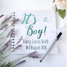 New Baby Boy Guest Book